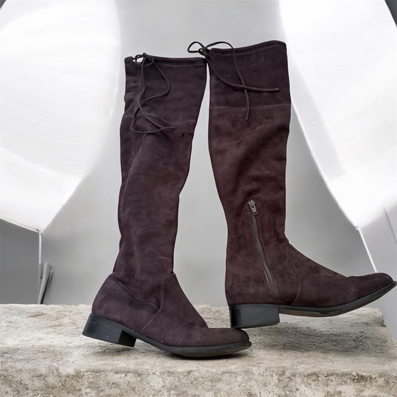 a new day Shoes - a new day Dark Brown Over-the-Knee Boots